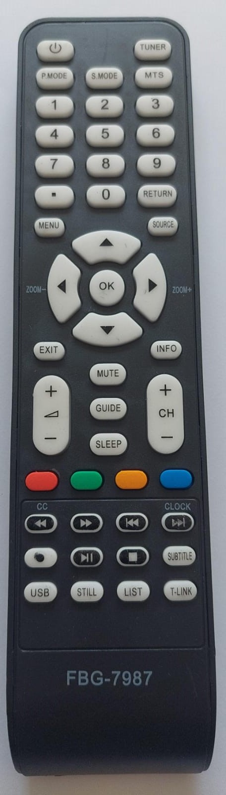Cod.11265 Controle de TV LED PHILCO Mod. PH32 Led PH42 FBG-7987 7808 7034.