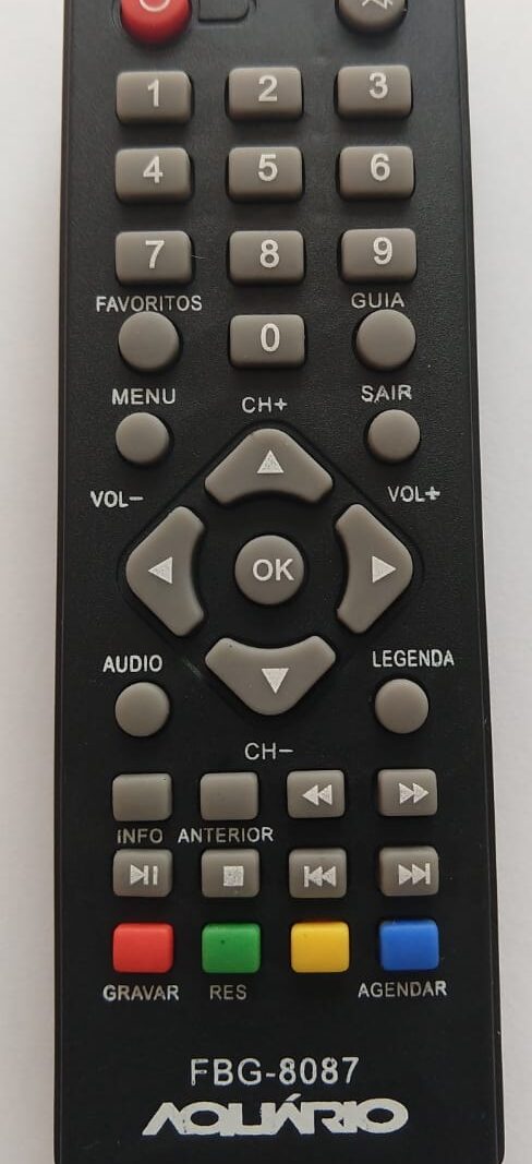 Cod.11464 Receptor Digital  Aguario -Dtv4000  - Dtv5000 -  Dtv6000 - Dtv7000n -  FBG-8087