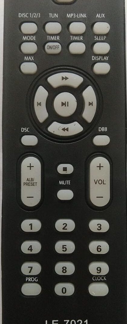 Cod.12095 Controle Remoto de Som Philips LE-7021