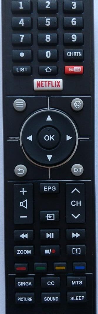 Cod.12109 Controle Remoto de TV Semp Toshiba LE-7801