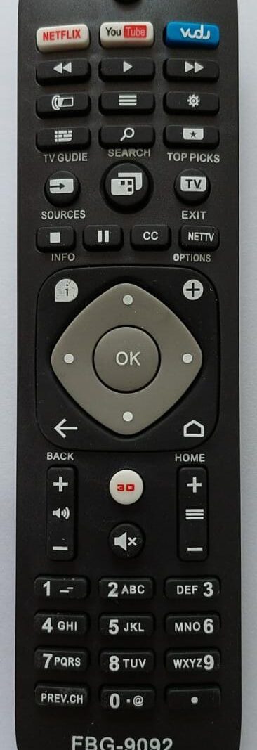 Cod.12369 Controle de TV Philips