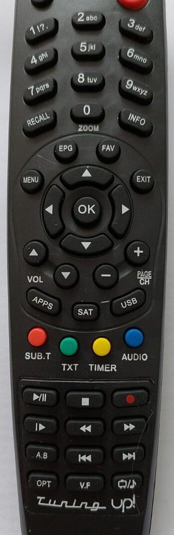 Cod.12374 Receptor Digital  Duosat Tuning UFBG-9121