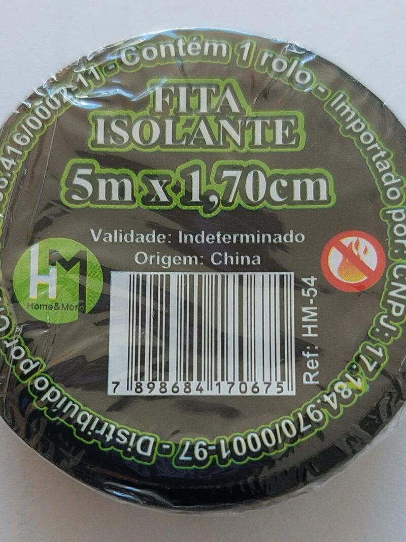 Cod.12784 Fita Isolante 5mt X 1,70 cm