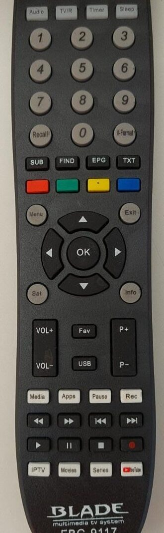 Cod.13114 Controle Receptor BLADE - FBG-9117