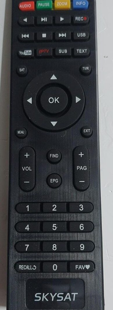 Cod.13147 Controle Remoto Receptor box Evolutionbox - FBG-9116