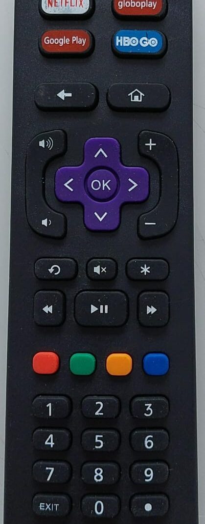 Cod.13400 Controle Remoto TV PHILCO ROKU- FBG9125