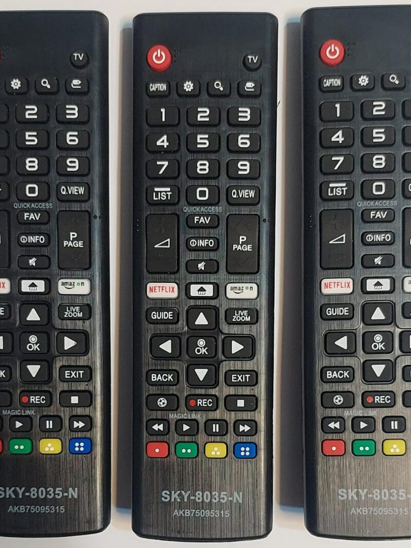 Cod.14049  KIT Com 3PÇ Controle Remoto TV LG SKY-8035 - Varios Modelos.