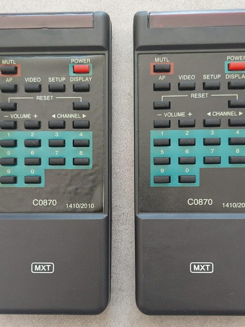 Cod.14059 Controle Tv Gradiente Telefunken 5170 Gt1410 Gt2010 C0870