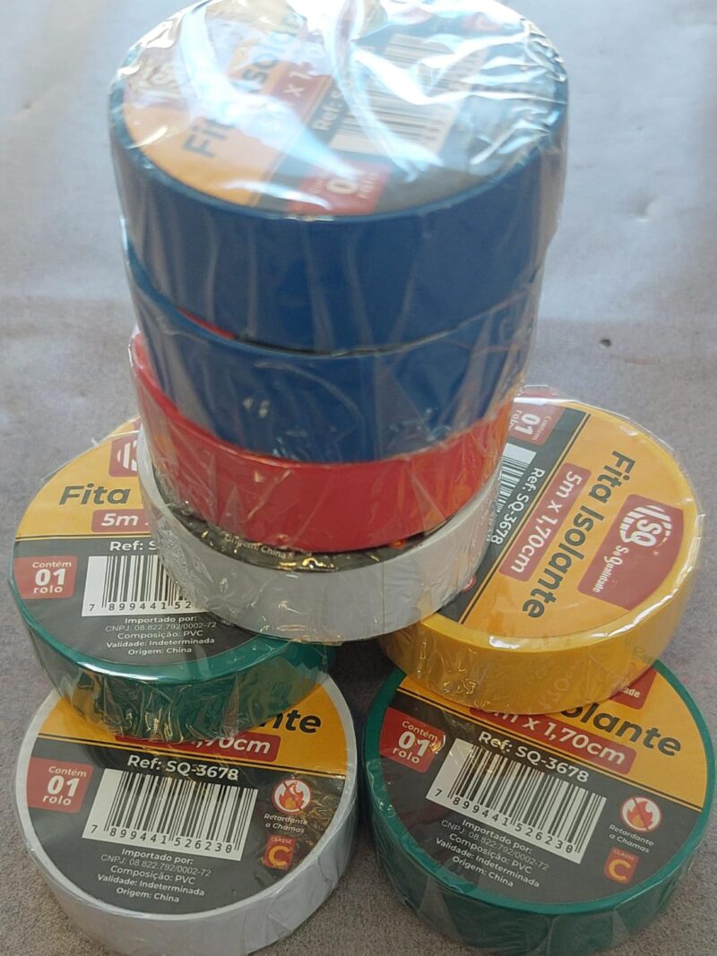Cod.14297 Fita Isolante  Colorida 5M X 18