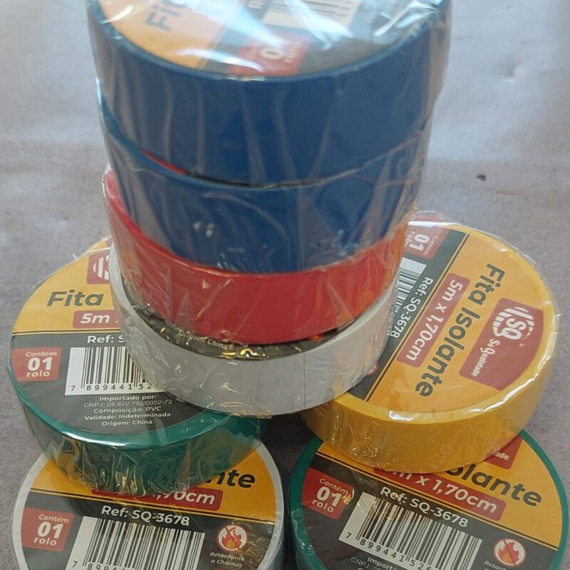 Cod.14297 Fita Isolante  Colorida 5M X 18