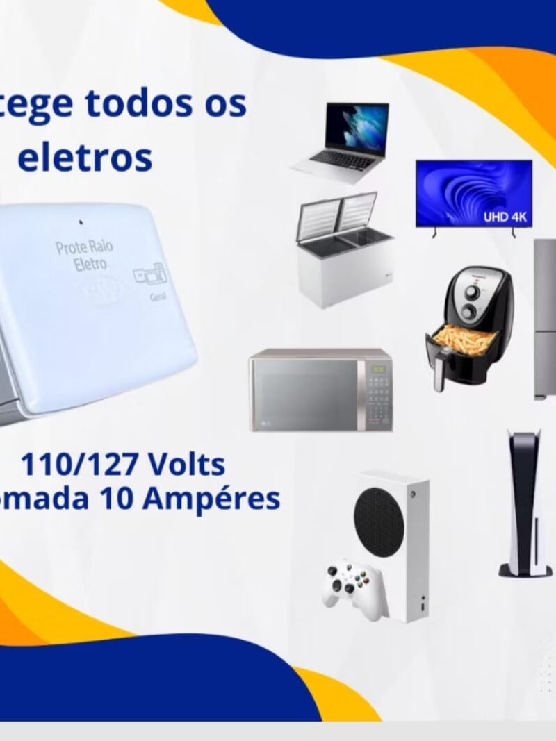 Cod.14402 Protetor Contra Raios Surtos Picos Eletronicos  pw