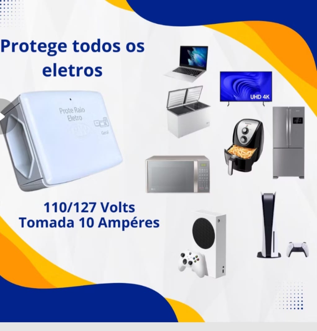 Cod.14402 Protetor Contra Raios Surtos Picos Eletronicos pw