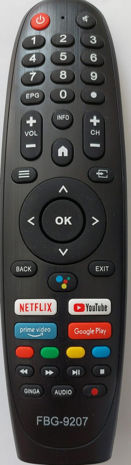 Cod.14486 Controle Remoto TV Multilaser Smart- Mod. TL042 TL045 TL046 TL057M TL058M TL060M TL062M - FBG-9207.