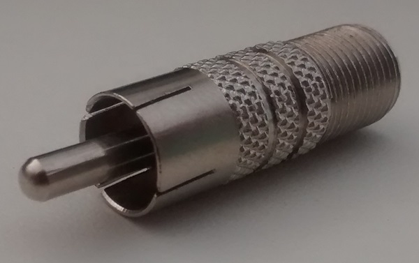 Cod.246 Adaptador F Femea  X  RCA  Macho