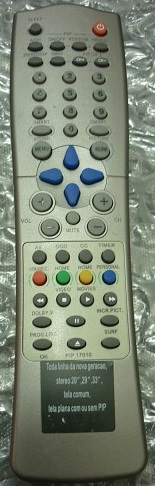 Cod.3207 Controle de TV Philips