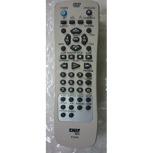Cod.704  Controle Remoto DVD Home  LG  5722N