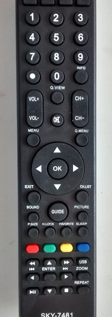 Cod.7645 Controle de TV H-BUSTER