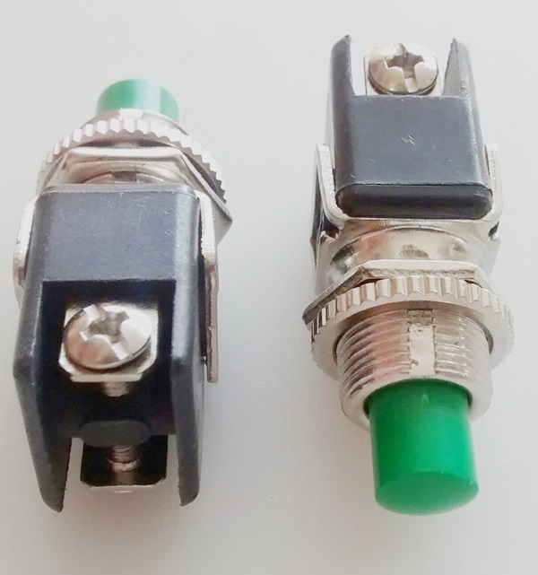 cod. 8382 Chave Push Bottom Sem Trava - 8a 125v 4a 250v.