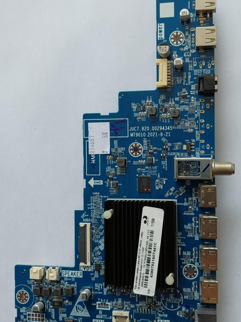 Placa Principal TV PHILCO PTV58G7UR2CSBL Cod.JUC7.820.00294345 MT9010 2021-8-21 Cod - 14687