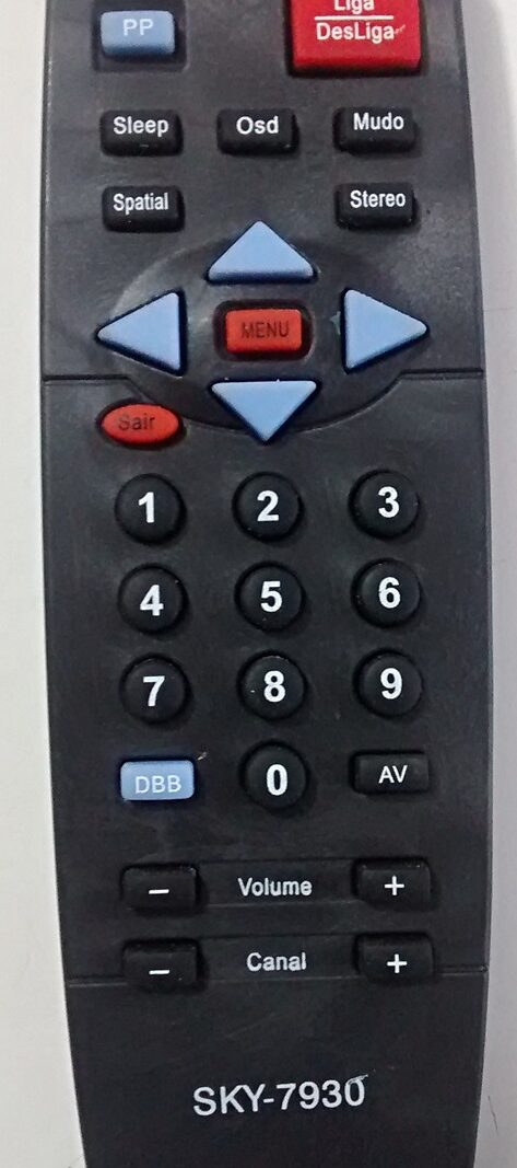 Cod.10 Controle de TV TV Philips